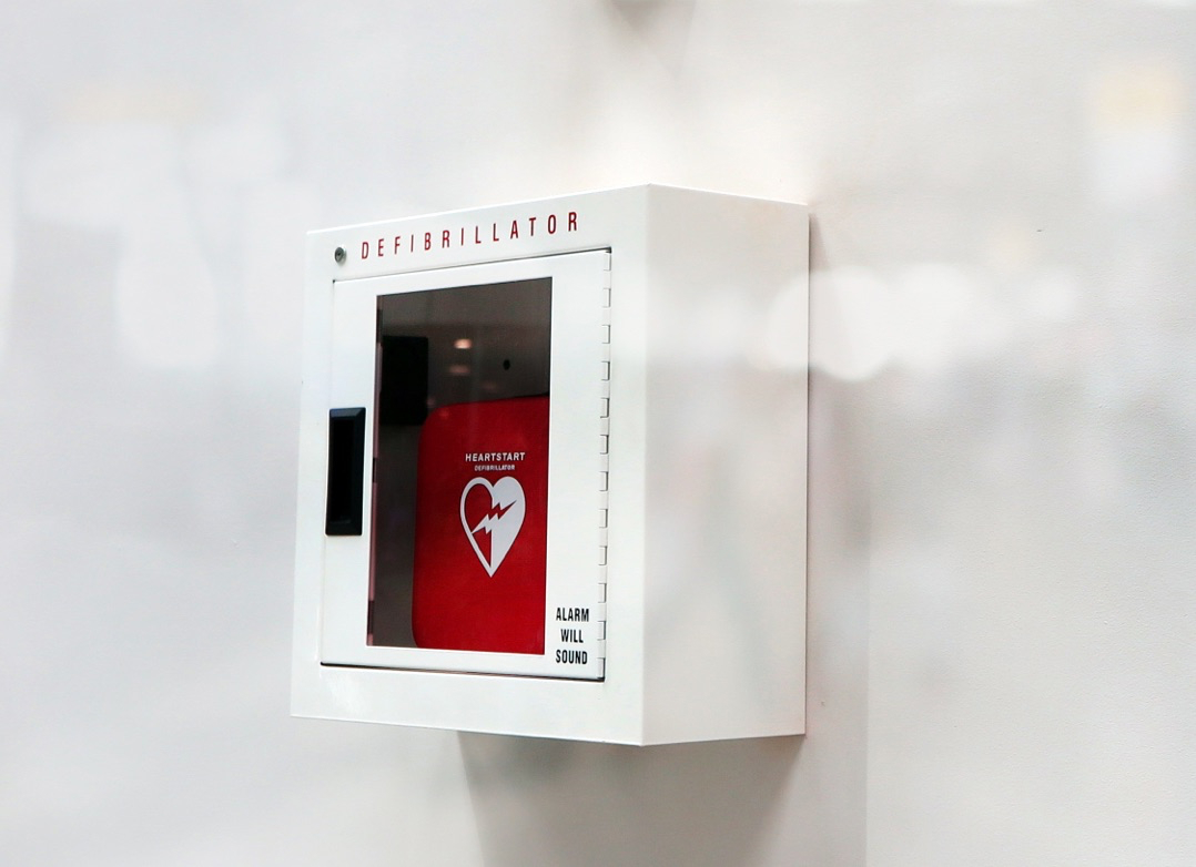 Defibrillators maintained for a Boston workplace