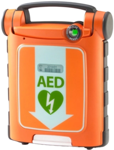 Defibrillator unit available through TWS AED sales in Spartanburg