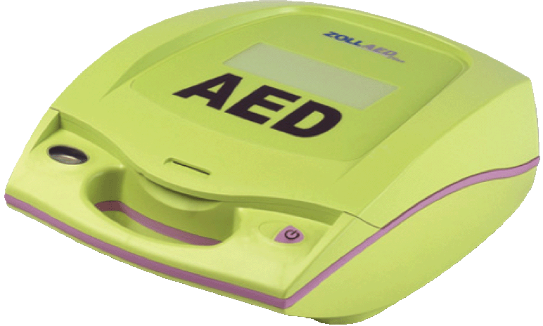 Defibrillator with replacement pads and battery in Minneapolis, MN