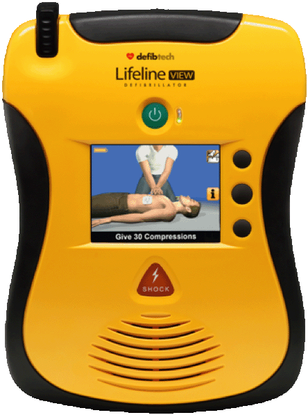 AED unit sold and serviced by TWS in Phoenix, AZ