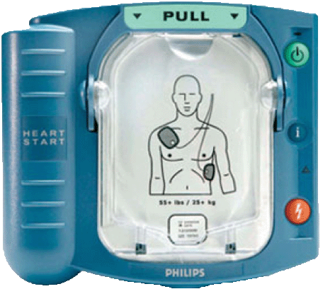 Automated external defibrillator from TWS for St. Louis workplaces