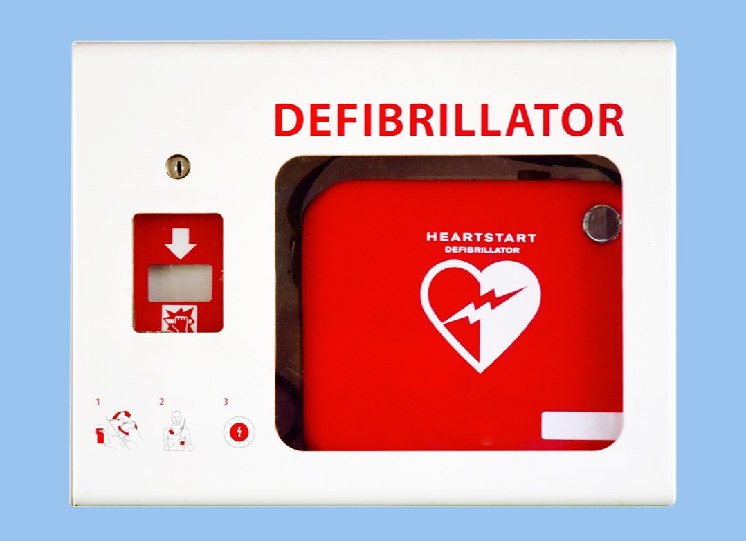 Commercial AED inspection for a Wichita, KS business