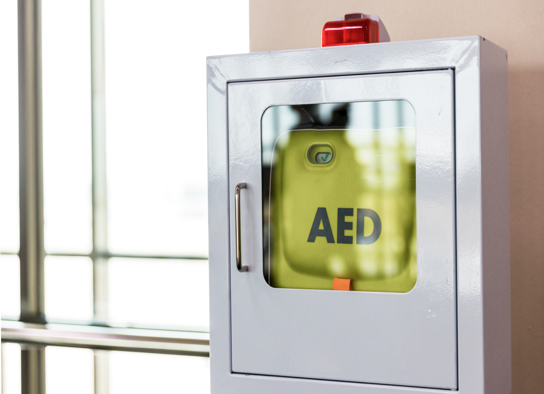 Commercial AED kept in service for a Birmingham workplace