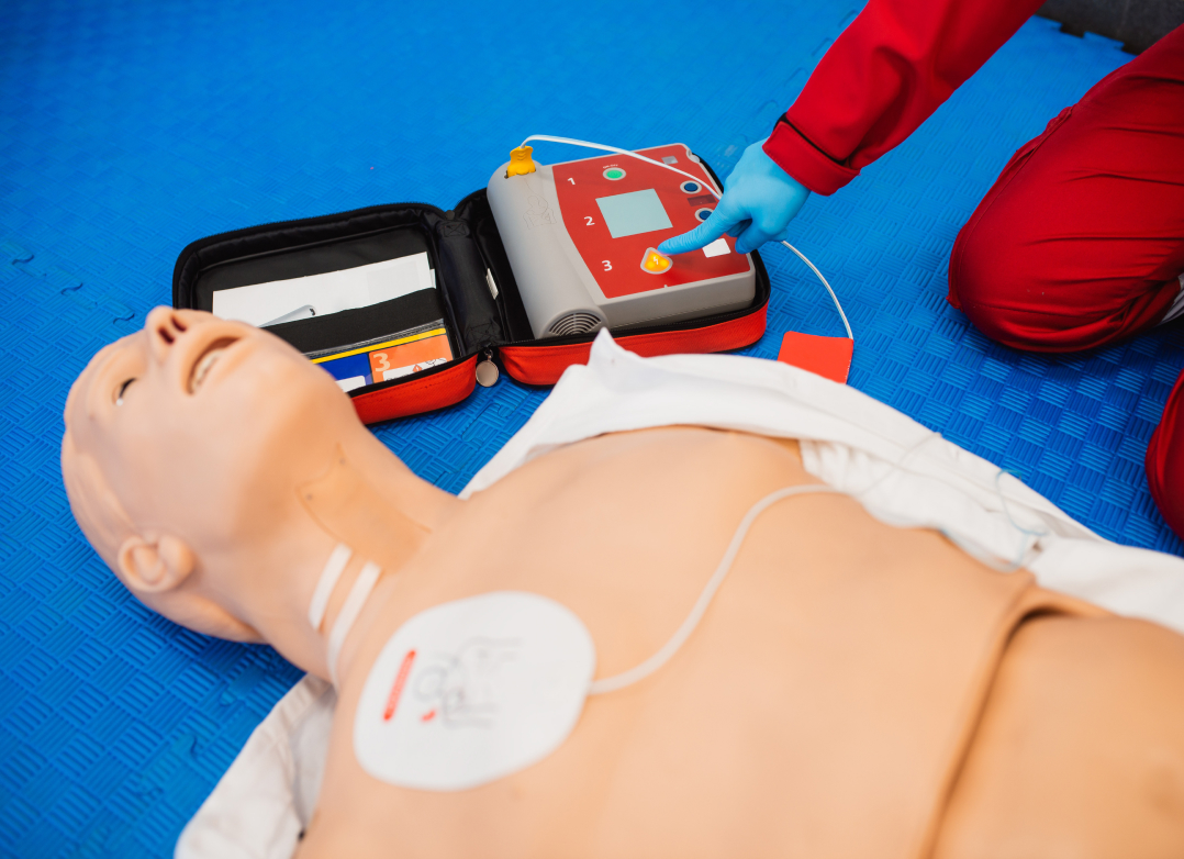 New defibrillator for sale to a Boulder, CO employer