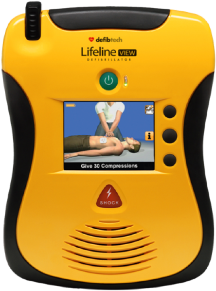 Automated external defibrillator sold by TWS in Charlotte