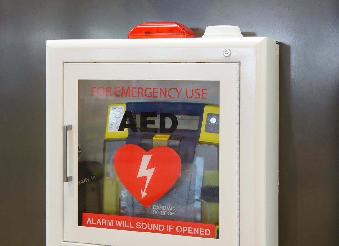 Commercial AED bought by a Detroit business