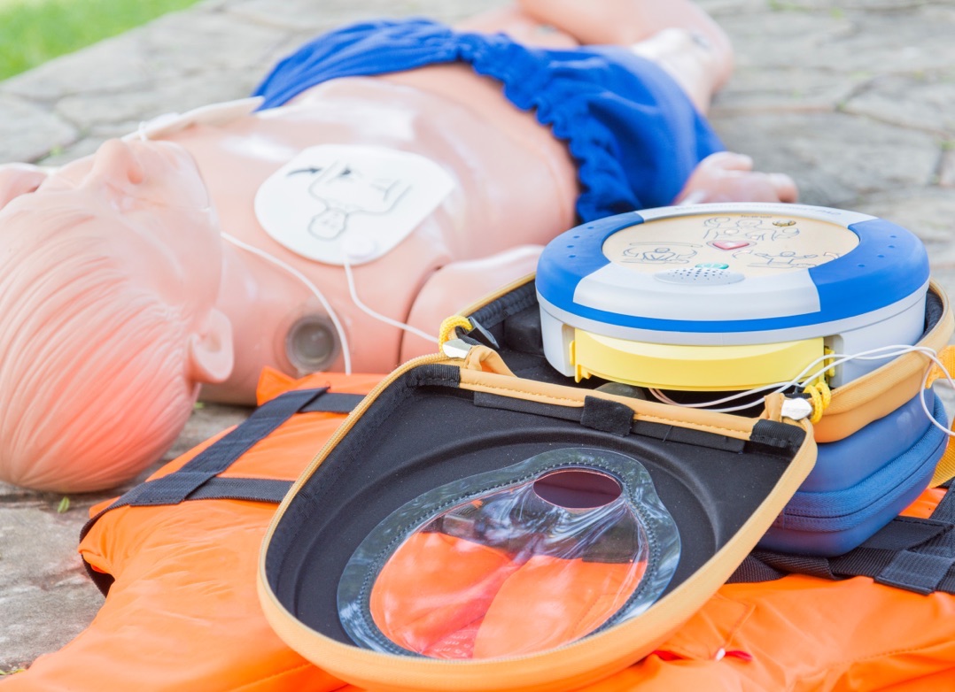 Defibrillators for several floors of a Portland, OR building