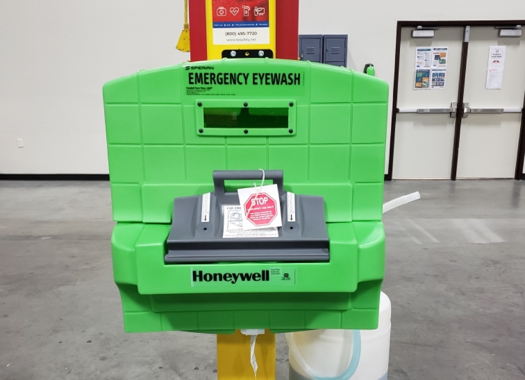Commercial AED installed at a Rochester workplace