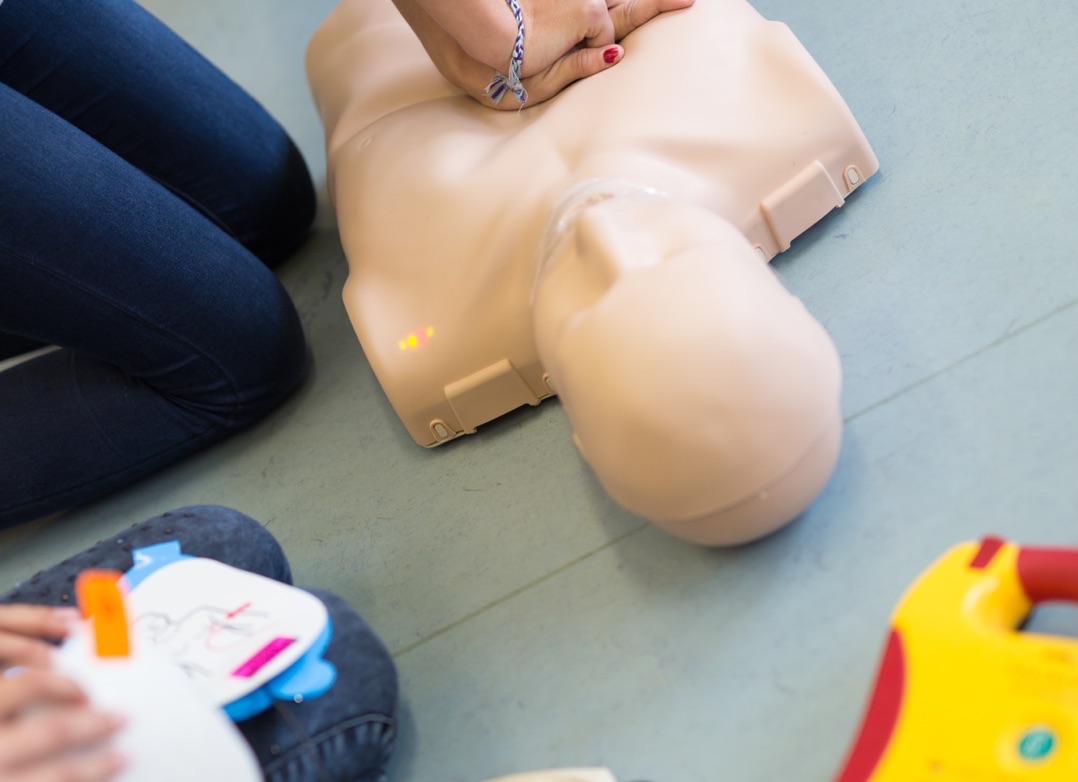 Commercial AED purchased by a Salt Lake City, UT employer