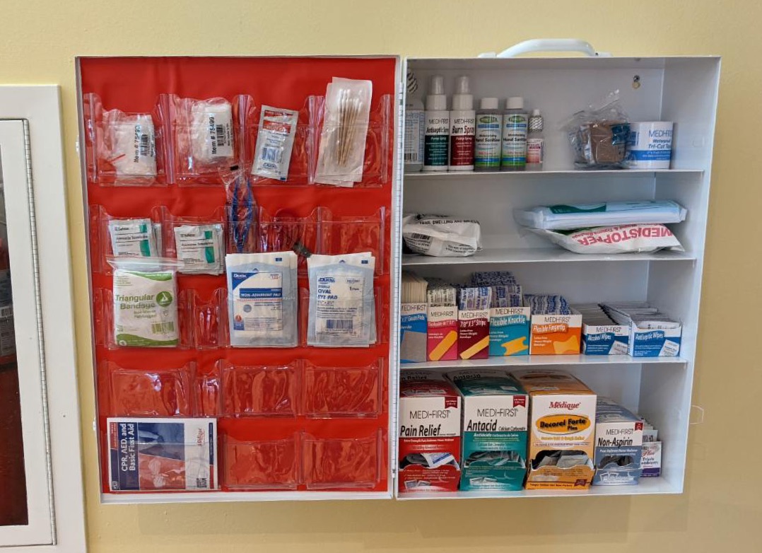 3-shelf and 4-shelf first aid kit supplies for Rochester businesses